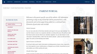 Parent Portal | Oundle School