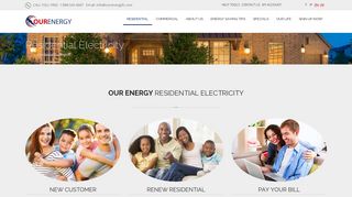 Our Energy Residential Electricity