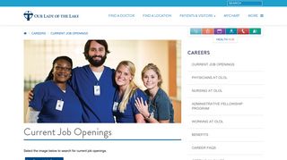 Current Job Openings - Our Lady of the Lake Regional Medical Center