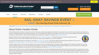 About Online Vacation Center