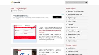 Our Colgate Login | Se connecter à Our Colgate - loginfr