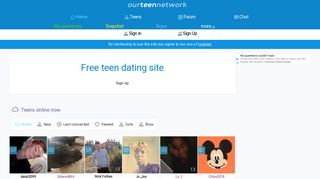 OurteenNetwork: Free teen dating site and teen chat, social network