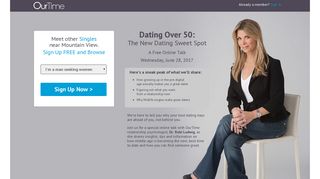 OurTime.com - Online Dating Site for Men & Women Over 50