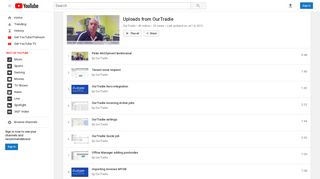Uploads from OurTradie - YouTube