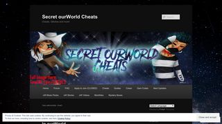Chat | Secret ourWorld Cheats