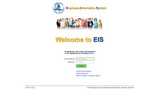 Employee Information System (EIS) - OCDE.us