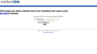 Login to System - SmartLink - OutdoorLink