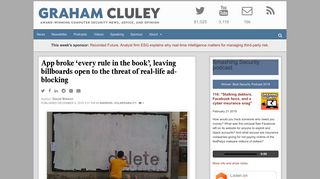 App broke 'every rule in the book', leaving outdoor billboards open to ...
