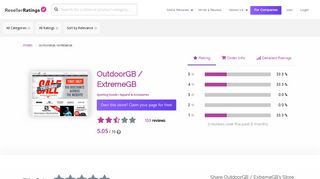 OutdoorGB / ExtremeGB Reviews | 153 Reviews of Outdoorgb.com ...