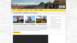 A Great GPS - Whatever your Sport - OutDoors