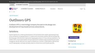 OutDoors GPS - Ordnance Survey