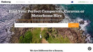 Outdoorsy: Caravan, Campervan & Motorhome Rentals from the Most ...