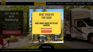 Outdoorsy RV Sharing Program | Rent Your RV | KOA