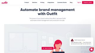 Brand Management Solutions and Software — Outfit