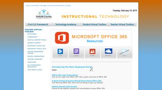 Microsoft Office 365 - DeKalb County School