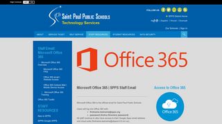 Microsoft Office 365 - Saint Paul Public Schools
