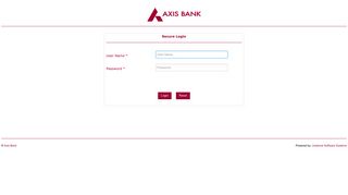 Axis :: Login - Axis Bank