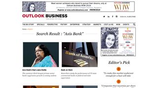 axis bank : Latest News, Videos and Photos | Outlook Business
