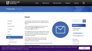 Email | IT Services - Students | Loughborough University