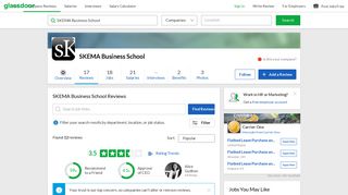 SKEMA Business School Reviews | Glassdoor