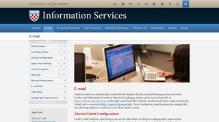 E-mail - Information Services - University of Richmond