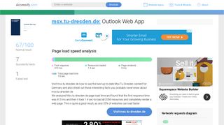 Access msx.tu-dresden.de. Outlook Web App