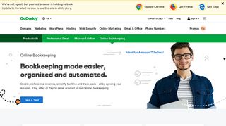 Online Bookkeeping | Accounting Software Made Easy - GoDaddy
