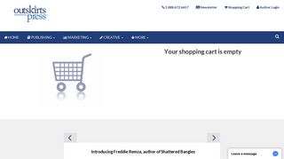 Shopping Cart - Outskirts Press