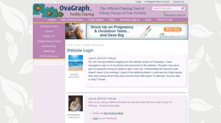 Website login | OvaGraph