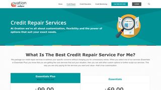 Credit Repair Services - Ovation Credit