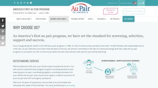 Among the Best Au Pair Agencies | Au Pair in America
