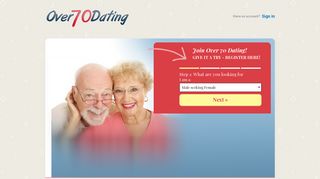 Over 70 Dating | Date Over 70 Singles