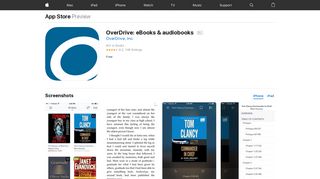 OverDrive: eBooks & audiobooks on the App Store - iTunes - Apple