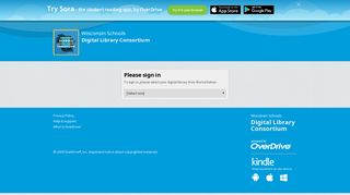 Wisconsin Schools Digital Library Consortium - Sign In