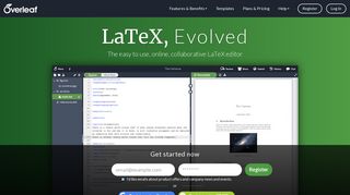 Overleaf, Online LaTeX Editor