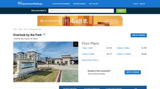Overlook by the Park - 93 Reviews | Frisco, TX Apartments for Rent ...