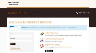 Login to The Overlook Apartments Resident Services | The Overlook ...