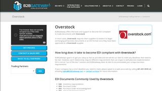 Overstock | B2BGateway