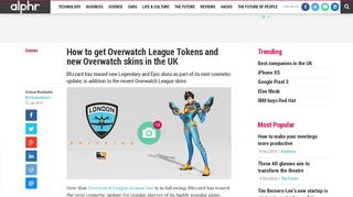 How to get Overwatch League Tokens and new Overwatch skins in the ...