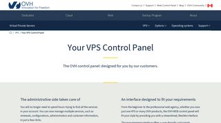 Your VPS Control Panel - OVH Canada