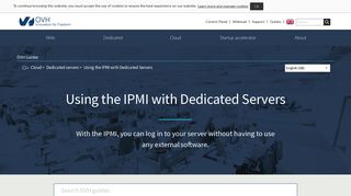 Using the IPMI with Dedicated Servers | OVH Guides