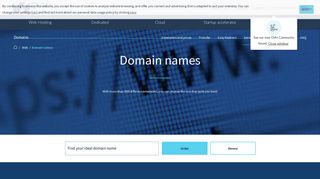 Domain names- OVH