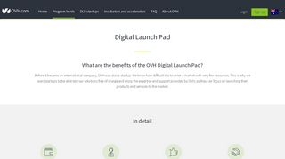 Sign up for the Digital Launch Pad program dedicated to startups - OVH
