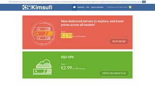 Kimsufi: affordable dedicated servers!