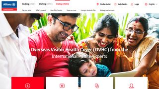 Overseas Visitors Health Cover Insurance OVHC | Allianz Global ...