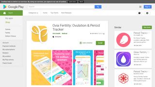 Ovia Fertility: Ovulation & Cycle Tracker - Apps on Google Play