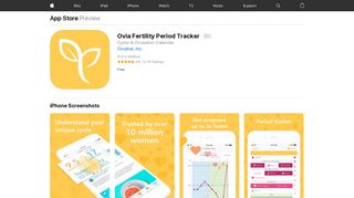Ovia Fertility Period Tracker on the App Store - iTunes - Apple