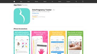 Ovia Pregnancy Tracker on the App Store - iTunes - Apple