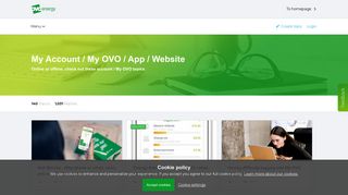 My Account / My OVO / App / Website | The OVO Forum