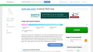 Access mail.aes.com. Outlook Web App